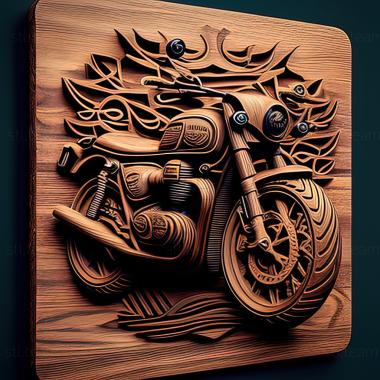 3D model Triumph Street Twin (STL)